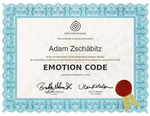 Certifikovaný praktikant Emočného Kódu - Discover Healing