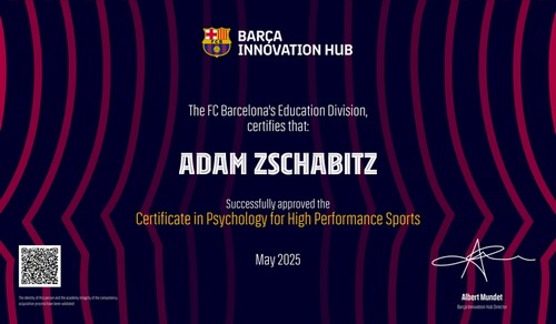 Psychológia vo vysoko-výkonovom športe - FC Barcelona´ Education Division